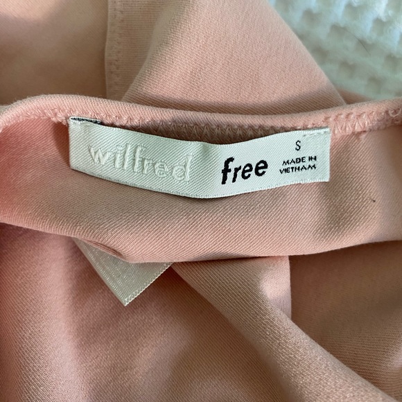 Wilfred Criss Cross back bodysuit in Pink, size SM - Picture 4 of 6